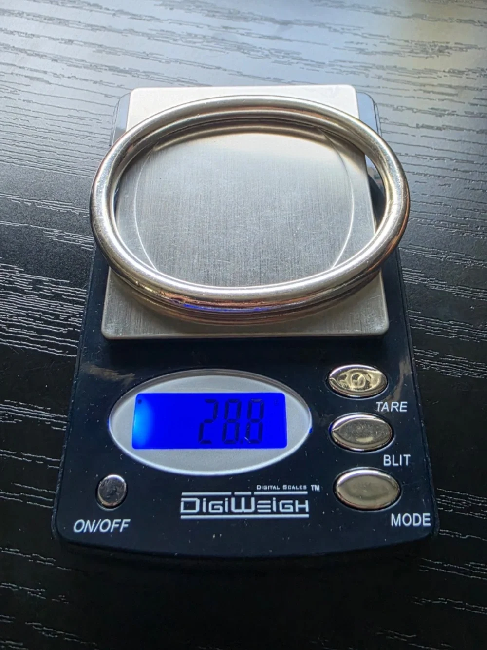Sterling High-polish Bangle